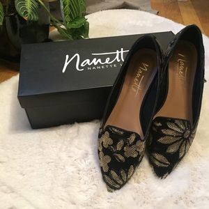 Nanette Lepore Alanis Sequin Flats